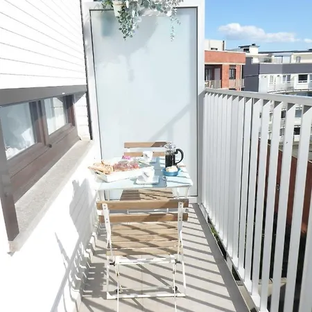 Luxurious T3 Garage, View On The Noordzee, 2-6 P Baby In Plein Center Ostende