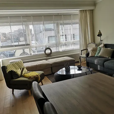 Luxurious T3 Garage, View On The Noordzee, 2-6 P Baby In Plein Center Appartement Ostende