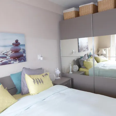 Vue Mer, Luxueux T3 Gar, La Noordzee Votre Porte, 2 6 Etbb Centre * Oostende